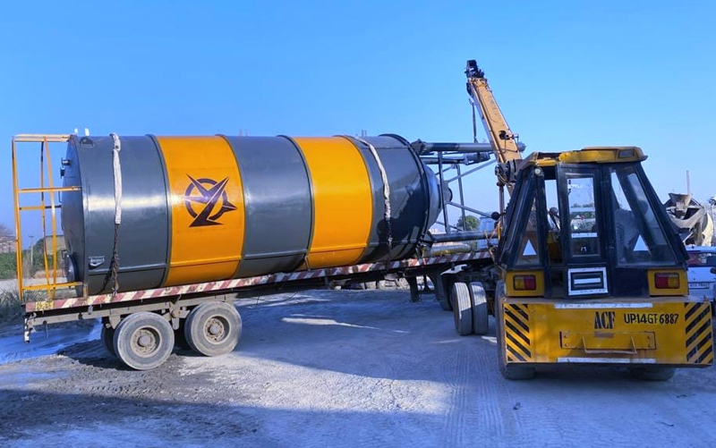 Cement and Fly Ash Silo