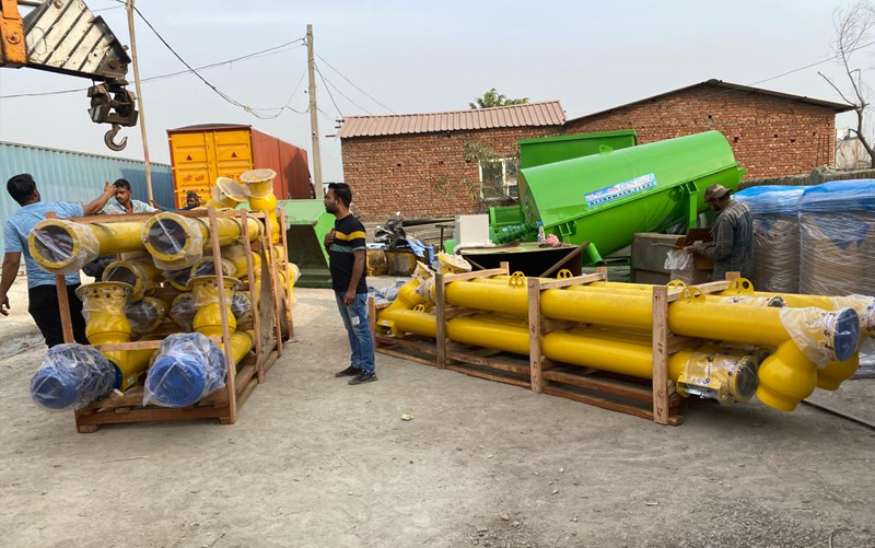 Cement and Fly Ash Screw Conveyor
